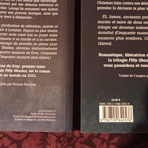 * 5 for 30 $ * Cinquante nuances de Gray - Picture 3 of 3
